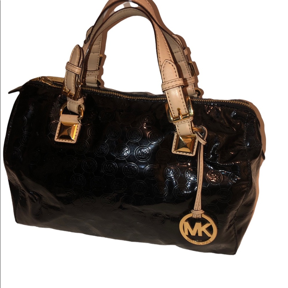 Michael Kors Grayson Embossed Handbag